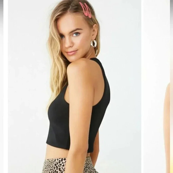 Sleeveless NY City Graphic Top S - Picture 4 of 7